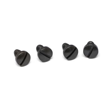 1911 Grip Screws - Slot, Black (4)
