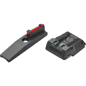 LPA Fiber Optic Carry Sight Set for Ruger Mark IV Series