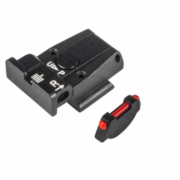 Ruger- P90 thru P97 - Black Target with Fiber Front Adjustable Sight Set