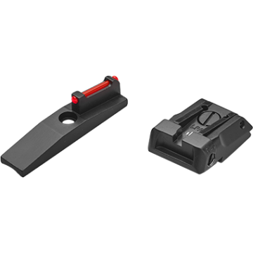 LPA Black Target Carry Sight Set for Ruger Mark IV 22/45 Lite