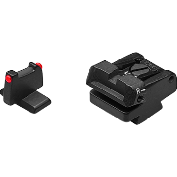 LPA Black Target & Fiber Optic Front Sight Set for H&K SFP9
