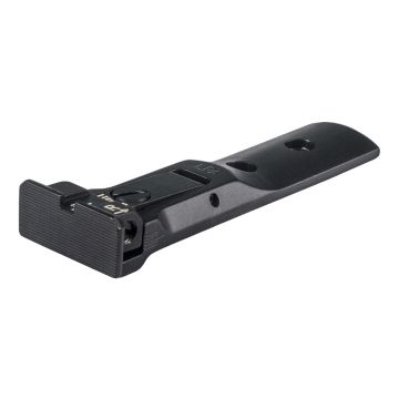 Revolver Rear Adjustable Sight - For Smith & Wesson, Black Target Black Body