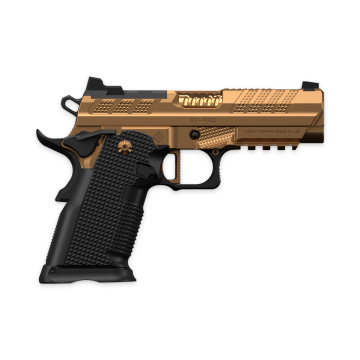 XP PRO™ V2 9mm Double-Stack 1911 Pistol - Bronze - Ported + Ambi Thumbledge