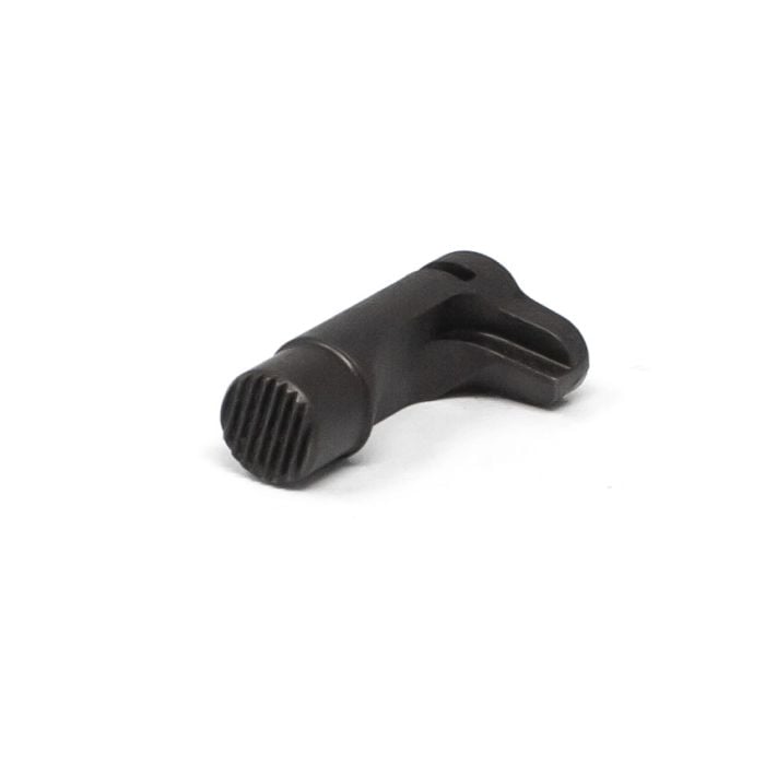 1911 Magazine Catch - Extended, Black Serrated 1911 Magazine Catch - Extended, Black Serrated