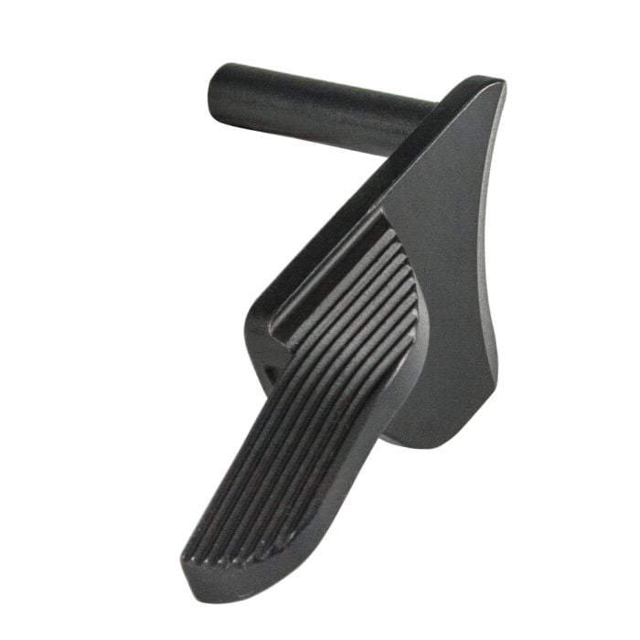1911 Thumb Safety - Extended, Wide Paddle, Bar-Stock, Black 1911 Thumb Safety - Extended, Wide Paddle, Bar-Stock, Black