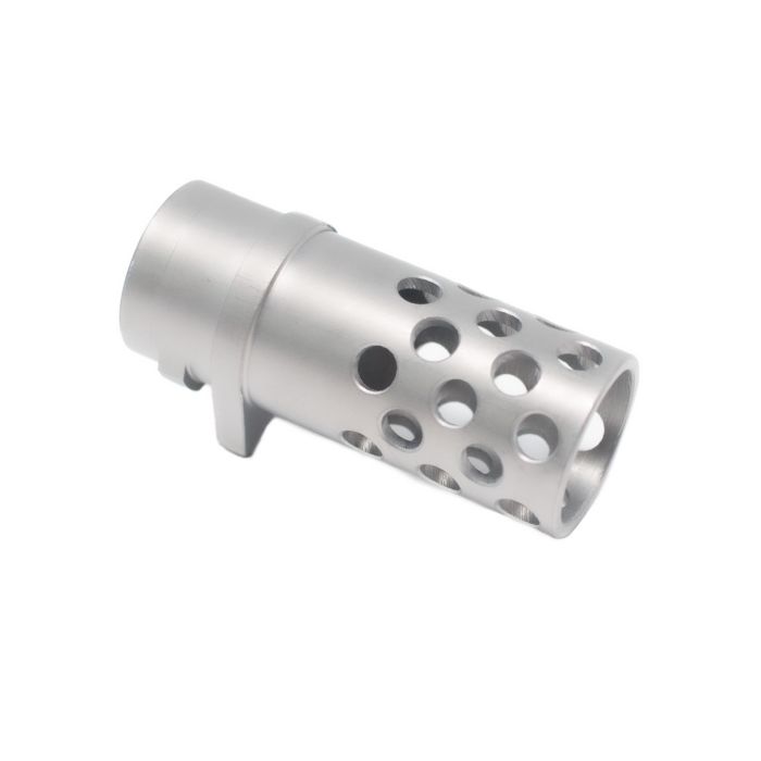 1911 COLT STYLE COM COMPENSATOR, "FULL PORT" BARREL BUSHING STYLE – CHROME DLC 1911 COLT STYLE COM COMPENSATOR, "FULL PORT" BARREL BUSHING STYLE – CHROME DLC