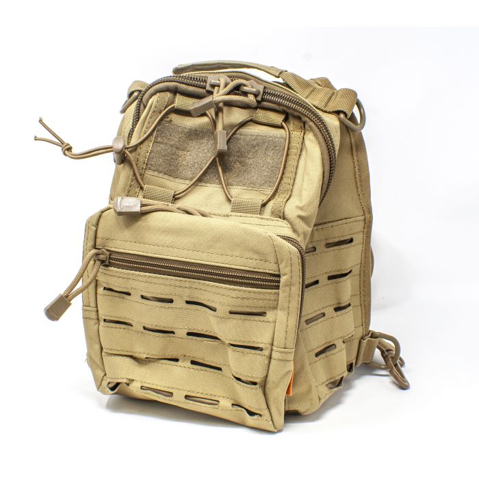 Sling Bag / Shoulder Bag, Versi-Pack style - Desert Tan