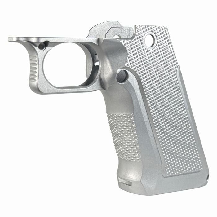 XP Pro Aluminum Grip - Aggressive Checkered - Chrome - image 2 XP Pro Aluminum Grip - Aggressive Checkered - Chrome - image 2