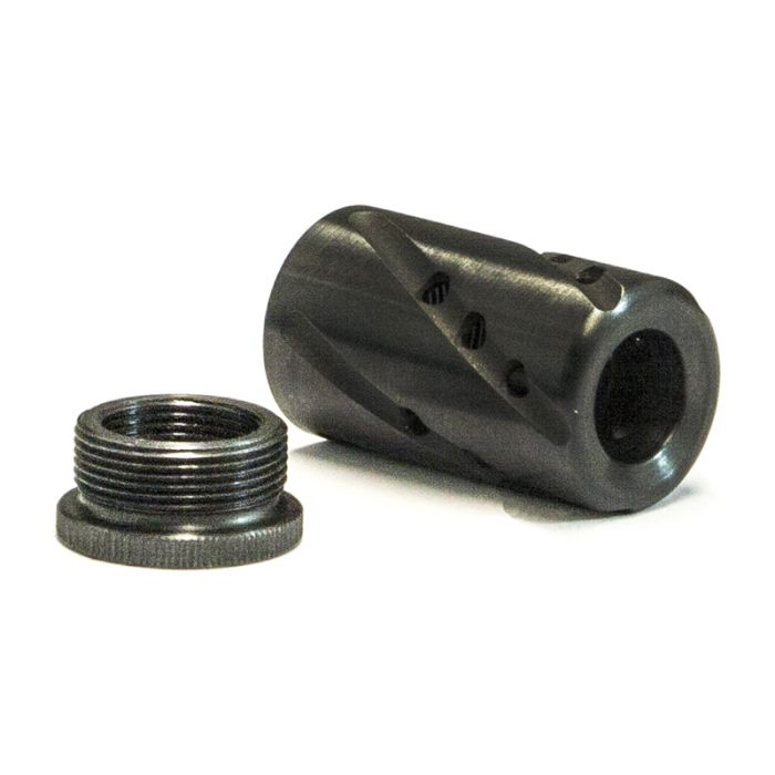 1911 BARREL COMPENSATOR, 9MM, UMG CARBON STEEL - BLACK