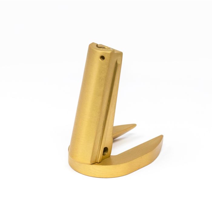 1911 Alloy Mainspring Housing + Mag-Well - Government, Plain, Gold 1911 Alloy Mainspring Housing + Mag-Well - Government, Plain, Gold
