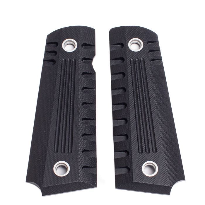 1911 Grips - Slotted Operator - G10 Aluminum Bushings 1911 Grips - Slotted Operator - G10 Aluminum Bushings