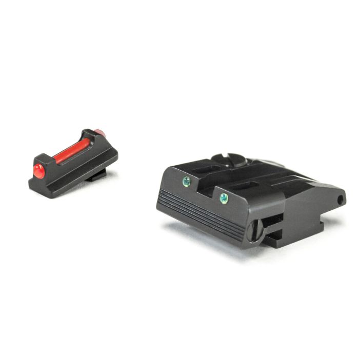 Walther - PPQ, P99, PPQM2 - Fiber Optic Adjustable Sight Set