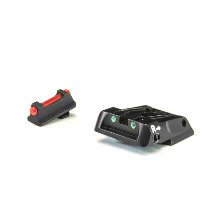 Walther - PPQ, Q5 Match - Fiber Optic Adjustable Sight Set Walther - PPQ, Q5 Match - Fiber Optic Adjustable Sight Set