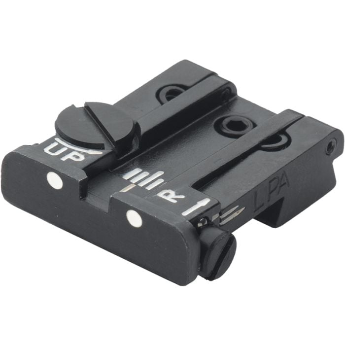 1911A1 - Gov't Mil Spec Rear Adjustable Sight - White Dot 1911A1 - Gov't Mil Spec Rear Adjustable Sight - White Dot