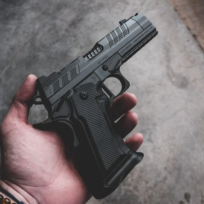 XP COMP & Ported Pistol – 9MM – Black – Ambi Thumbrest Edition