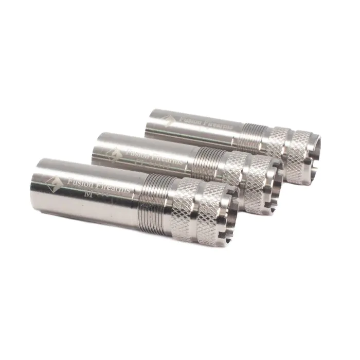Extended Choke Tube Set 3X (Checkered) - 12 Gauge — Fusion Firearms