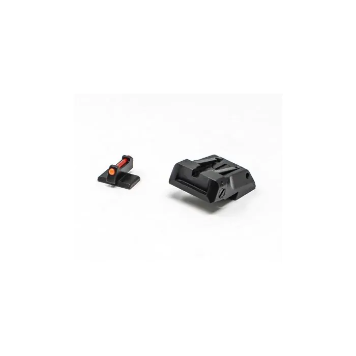 1911 Sig Sauer - Black Target Adjustable Sight Set Fiber Optic