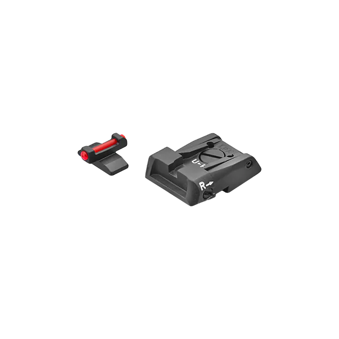 LPA Red Fiber Front Carry Sight Set for Beretta 92X Performance