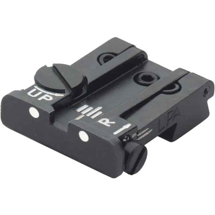 1911A1 - Gov't Mil Spec Rear Adjustable Sight - White Dot — Fusion