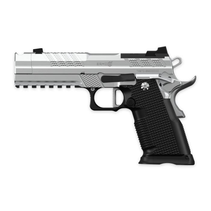 Fusion XP COMP 9mm, Hard Chrome, 10 round, left side Fusion XP COMP 9mm, Hard Chrome, 10 round, left side