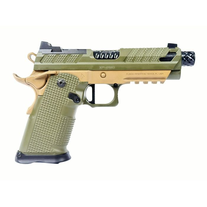 XP PRO V2 OD Green & Tan Threaded - right side XP PRO V2 OD Green & Tan Threaded - right side