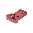 1911 Red Dot Base Plate (Holosun / Fusion) - Light-weight Aluminum - Red