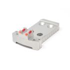 1911 Red Dot Base Plate (Holosun / Fusion) - Light-weight Aluminum - Silver