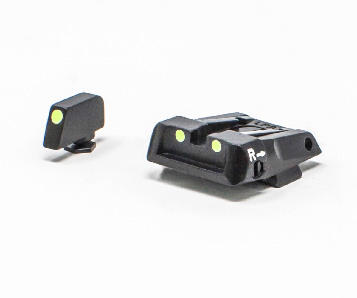 Glock 17 - 43 - Luminova Adjustable Sight Set — Fusion Firearms