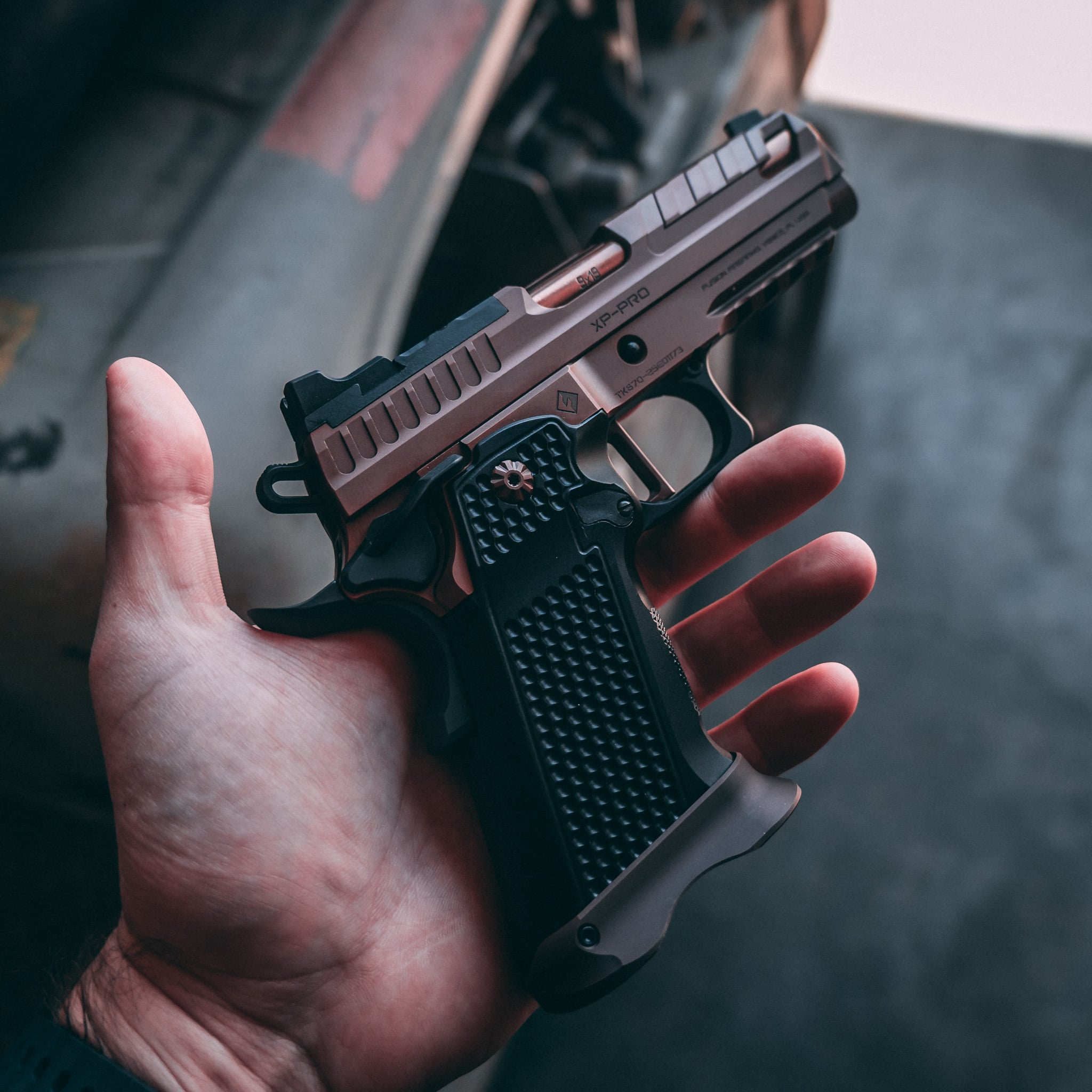 XP PRO™ Pistol - 9MM - Bronze (AMCHAR EXCLUSIVE) — Fusion Firearms