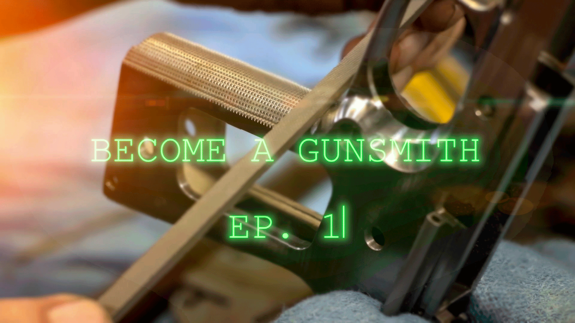 Inside Look Into A Gun Manufacturer! Becoming a Gunsmith Ep.1