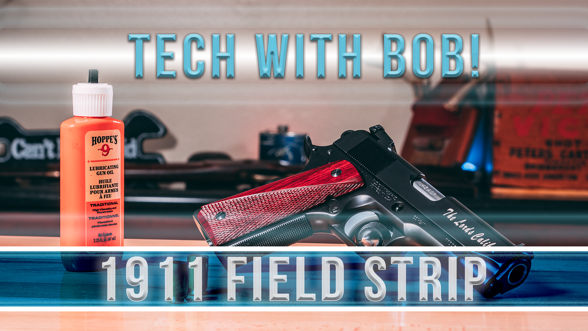 How to Clean your 1911 Colt Pistol