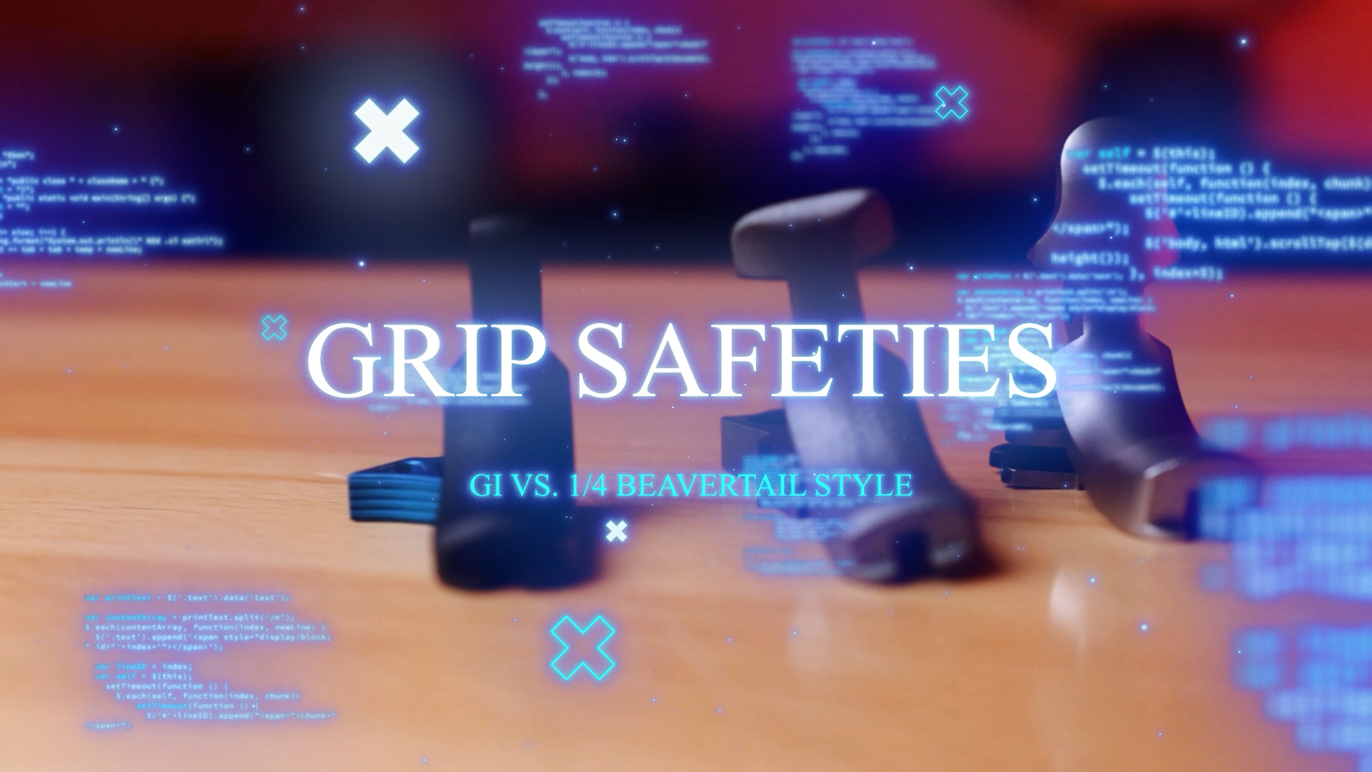 GRIP SAFETIES | BEAVERTAIL VS. GI | WHATS THE DIFFERENCE??
