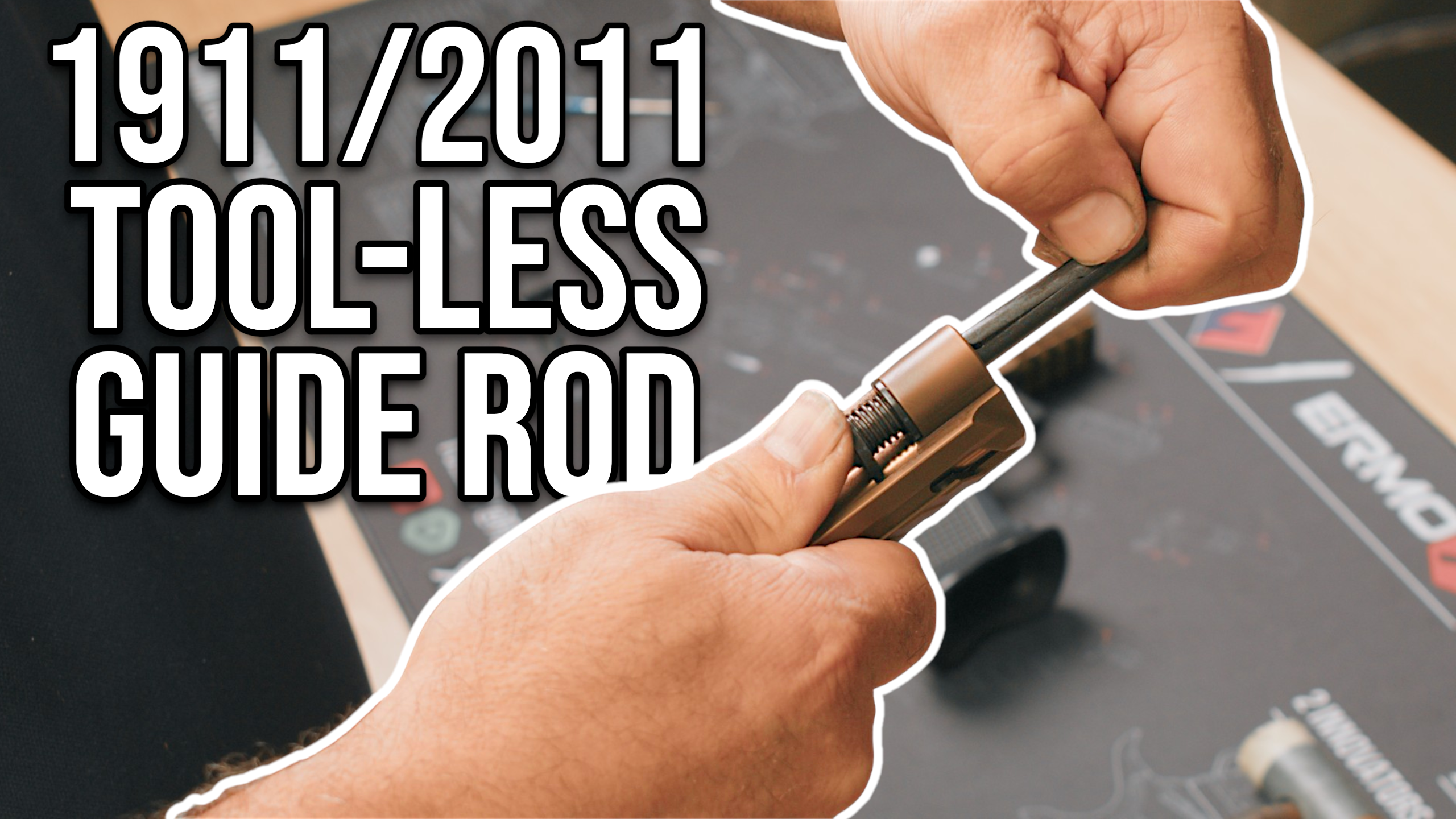 How to Install the Fusion Firearms Toolless Guide Rod (1911, 2011 & XP Pro)