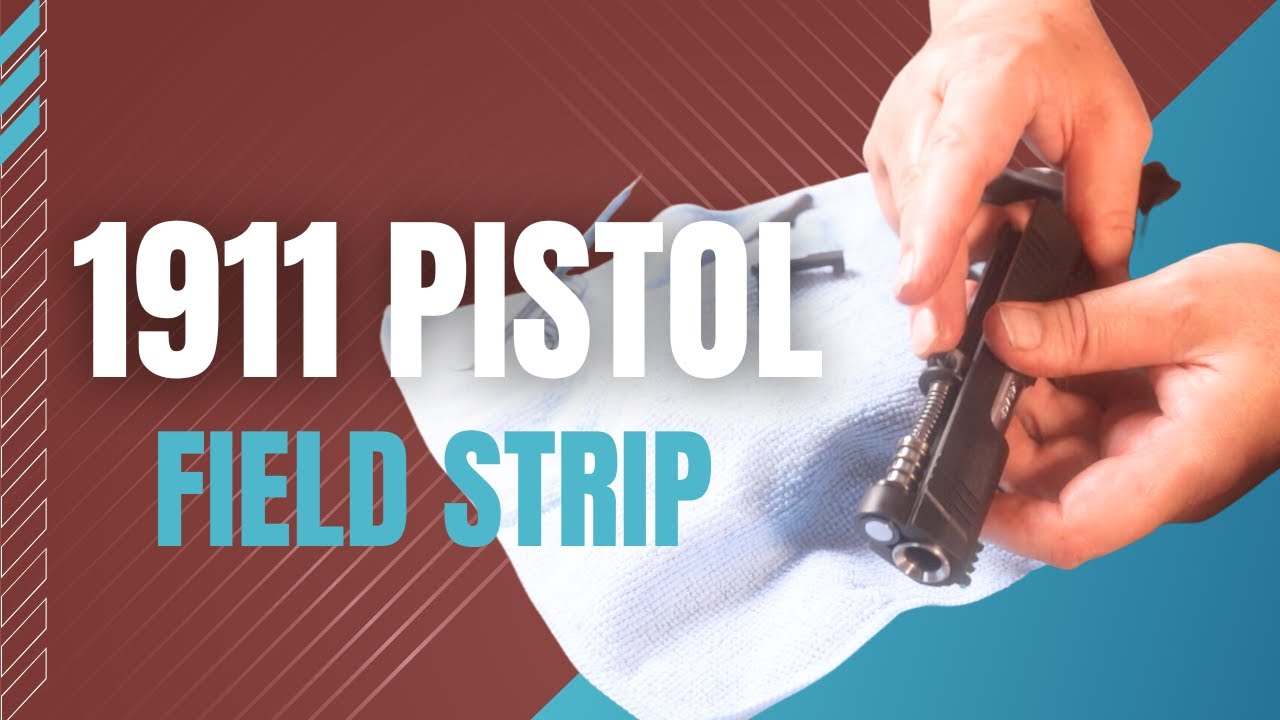 Bantam 1911 How to Field Strip a Reverse Plug Recoil System